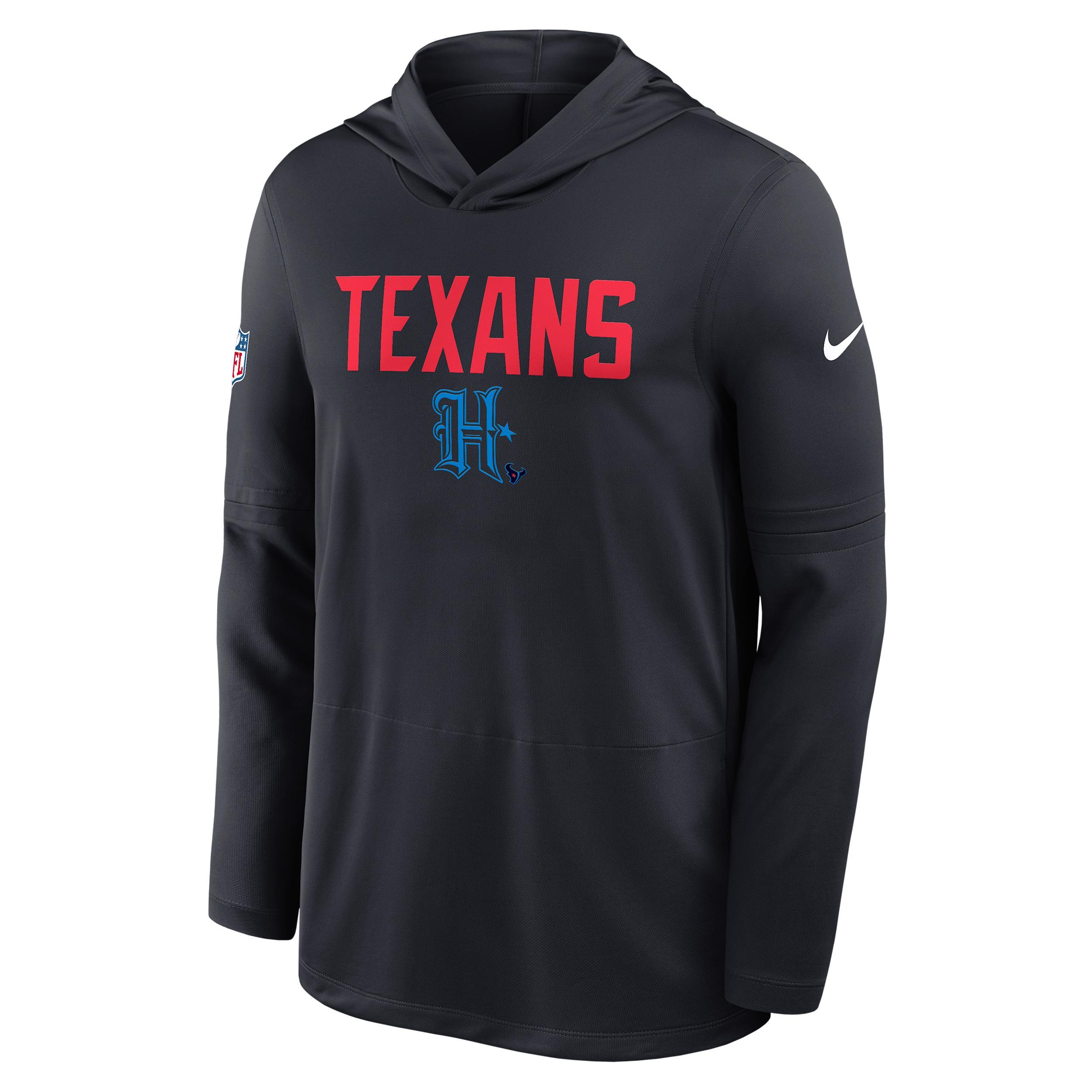Georgia Sideline Nike Men's Dri-FIT College Long-Sleeve Hooded Top Product Image