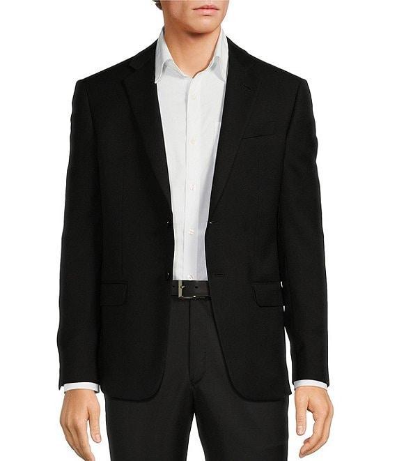 Armani Exchange Modern Fit Solid Pattern Sport Coat Product Image