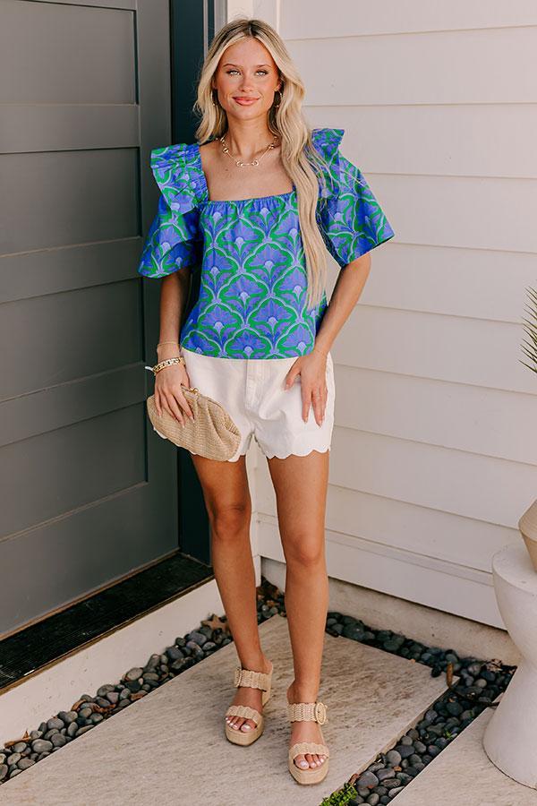 Charmed Feeling Floral Top Product Image