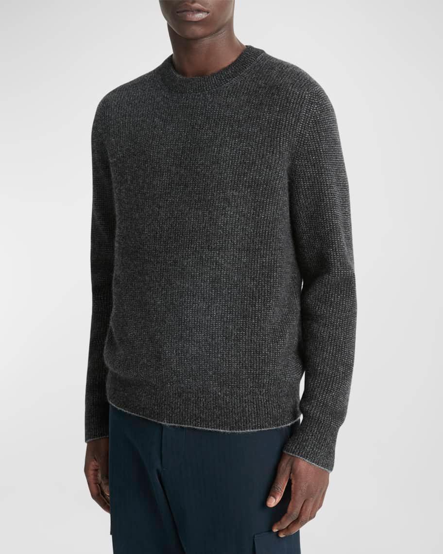 Mens Boiled Cashmere Thermal Sweater Product Image