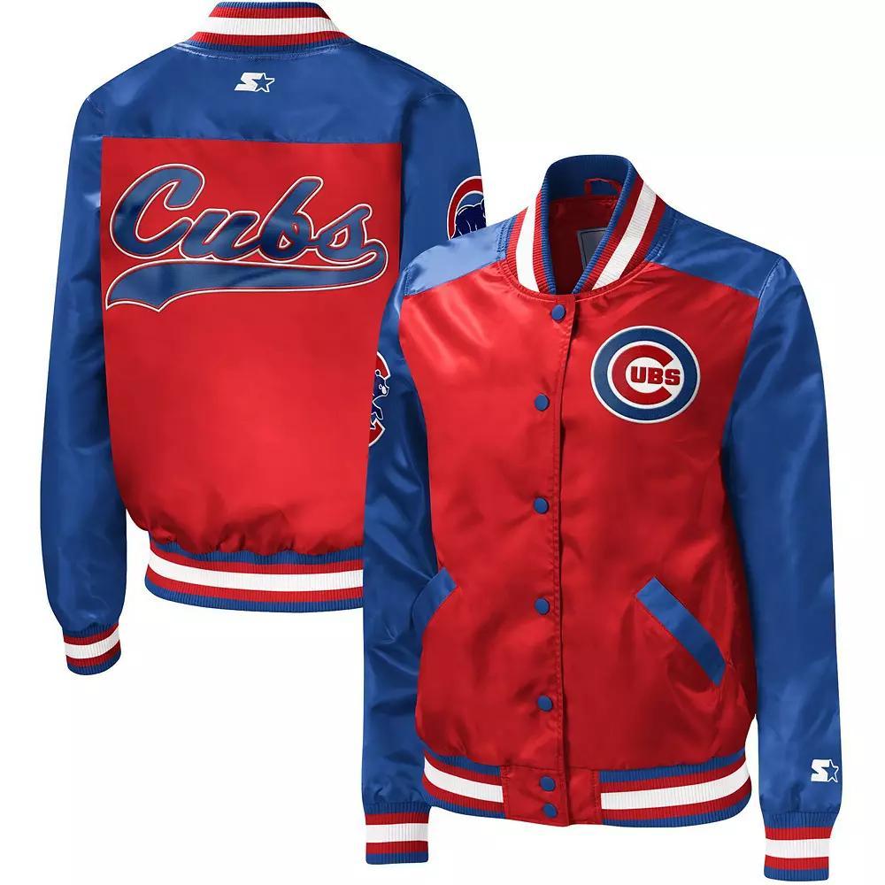 Women's Starter Red Chicago Cubs The Legend Full-Snap Jacket, Size: Large Product Image