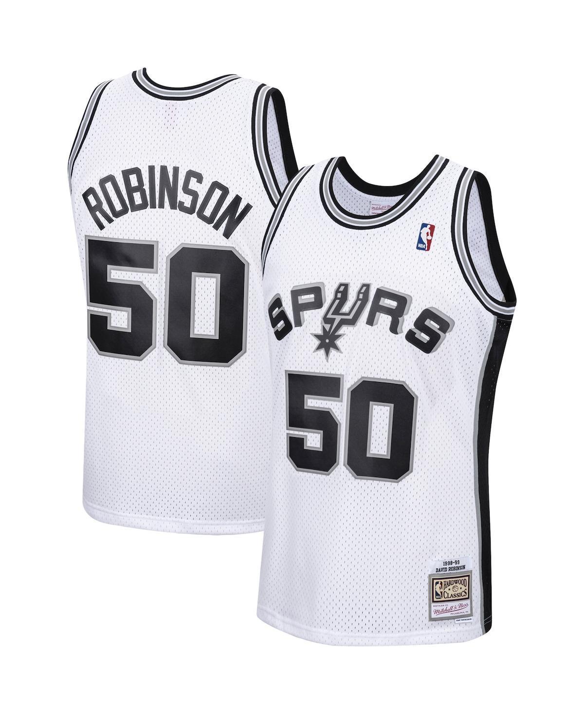 Mens Mitchell & Ness David Robinson San Antonio Spurs 1998-99 Hardwood Classics Swingman Jersey Product Image