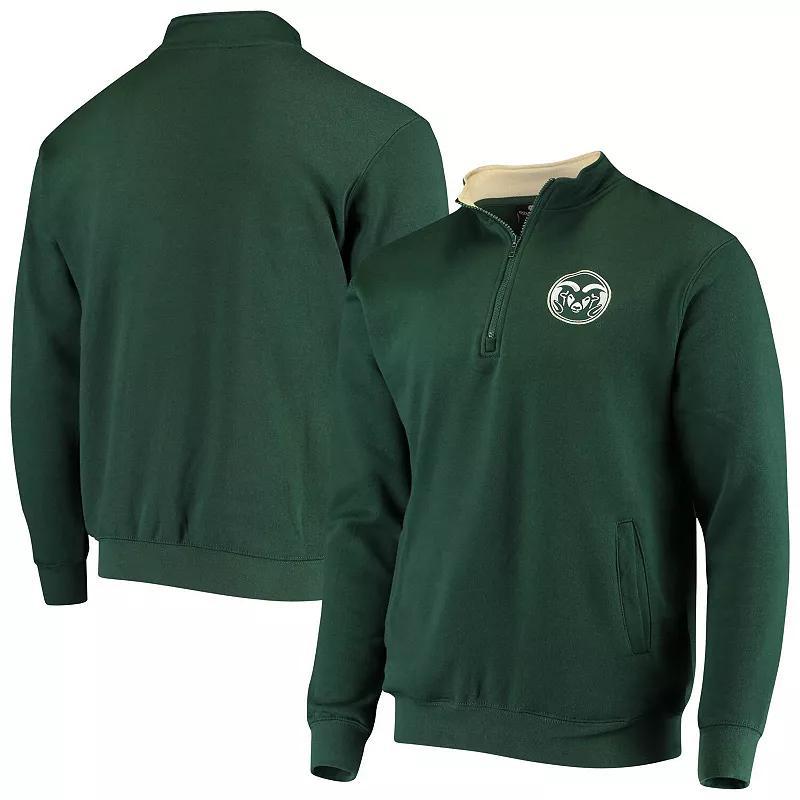 Mens Colosseum Colorado State Rams Tortugas Logo Quarter-Zip Pullover Jacket Product Image