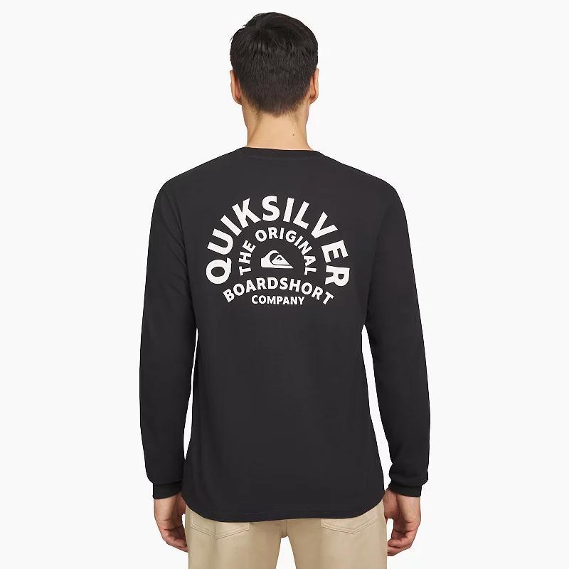 Mens Quiksilver Long Sleeve Graphic Tee Product Image