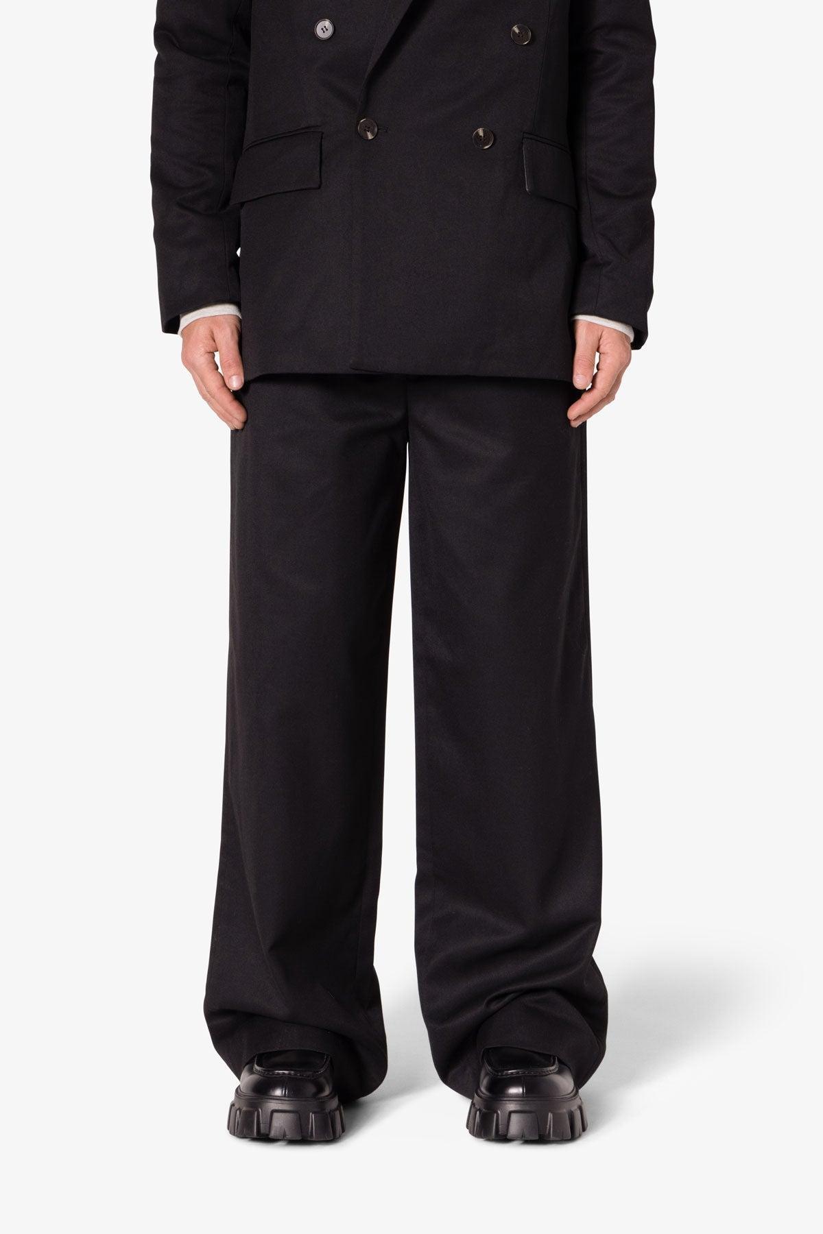 Baggy Suit Pants - Black Product Image