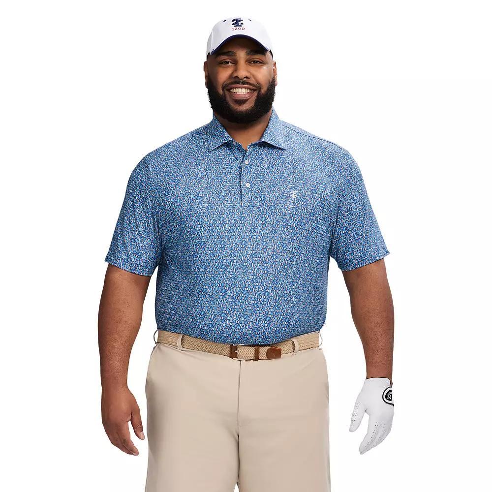 Big & Tall IZOD Swingflex Elite Golf Short Sleeve Polo Shirt, Men's,  Product Image