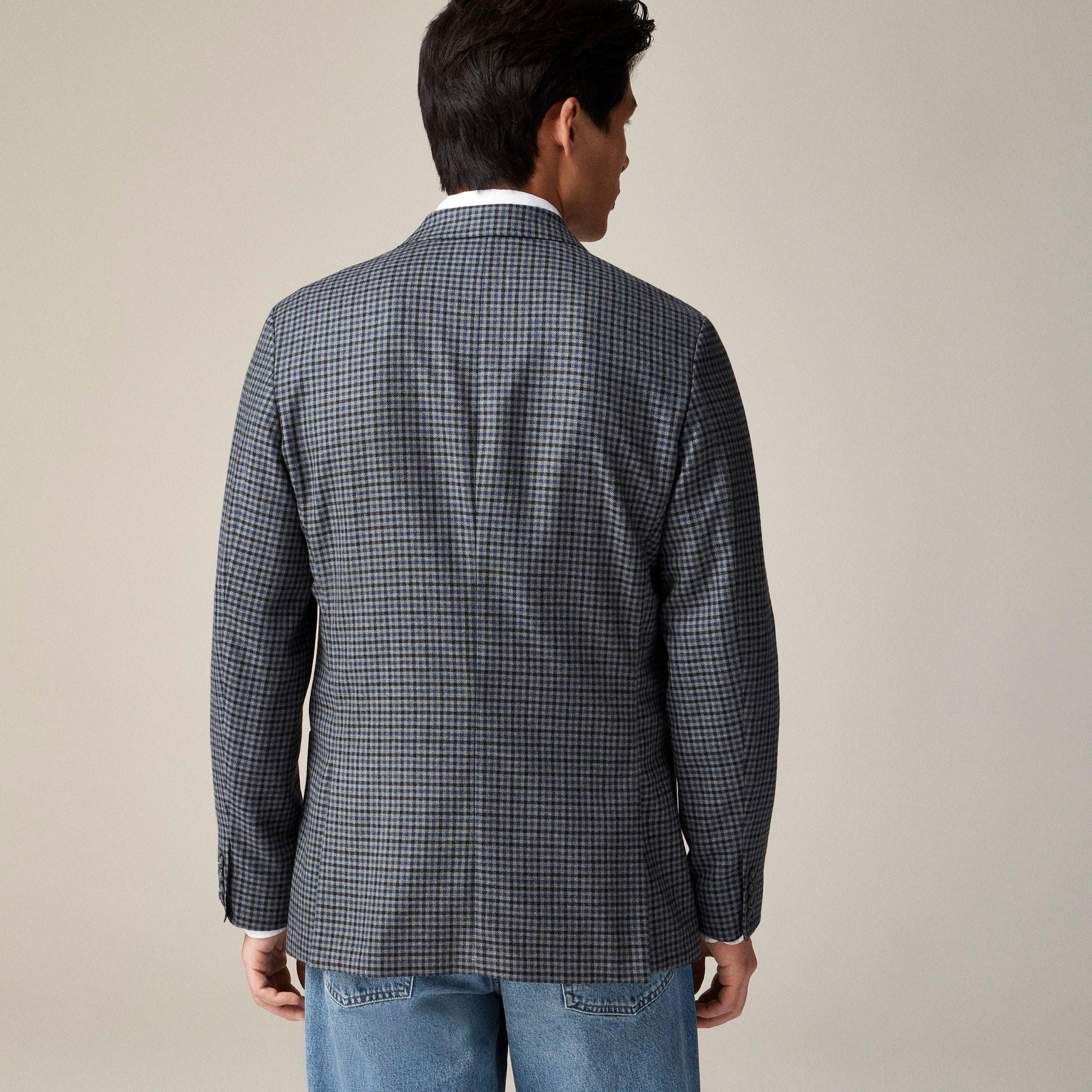 Ludlow Slim-fit blazer in English cotton-wool blend Product Image