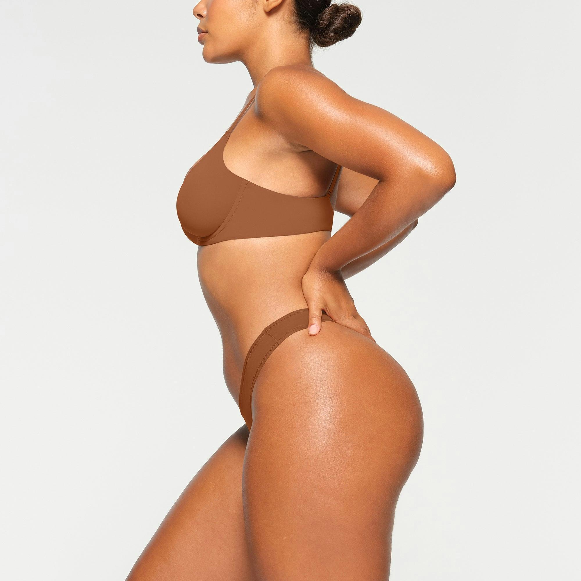 FITS EVERYBODY UNLINED DEMI BRA | BRONZE Product Image