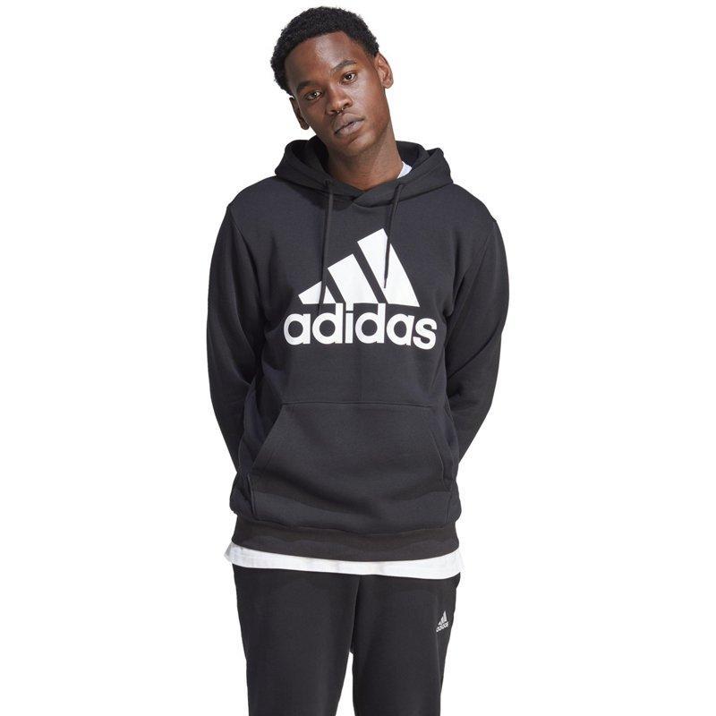 Mens adidas Essential Big Logo Fleece Hoodie Product Image