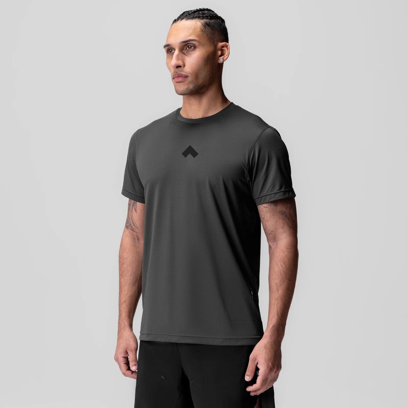 1015. AeroSilver® Essential Tee - Space Grey Product Image