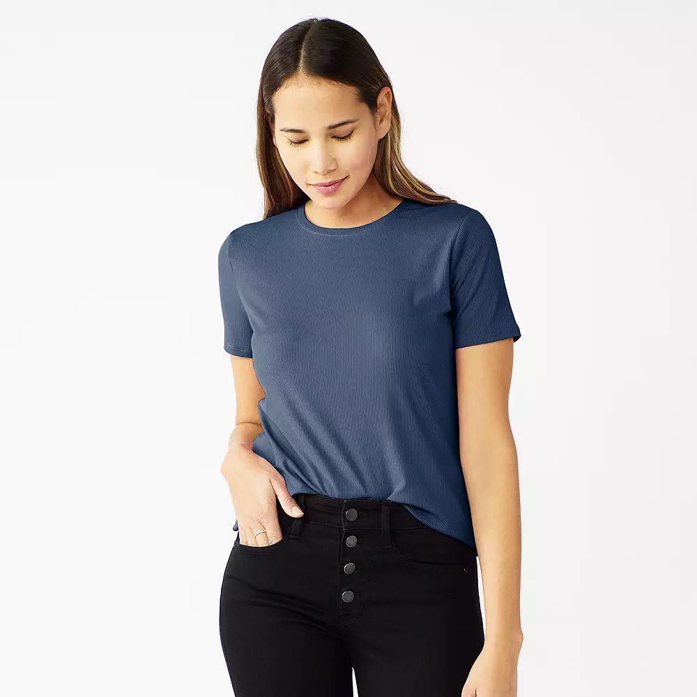 Women's Nine West Essential Crewneck Tee,  Product Image
