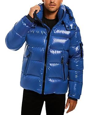 Mens Glacier Hooded Down Coat Product Image