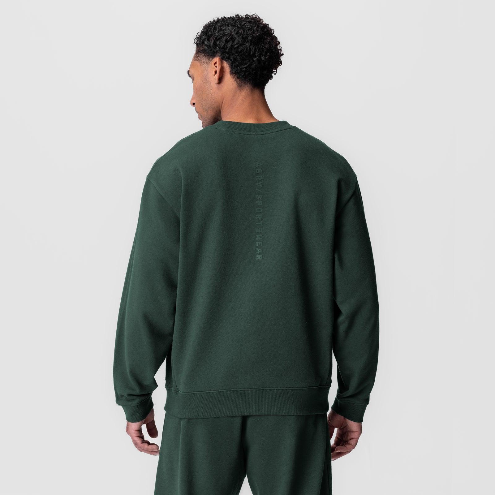 Midweight Terry Slim Crewneck - Vault Male Product Image