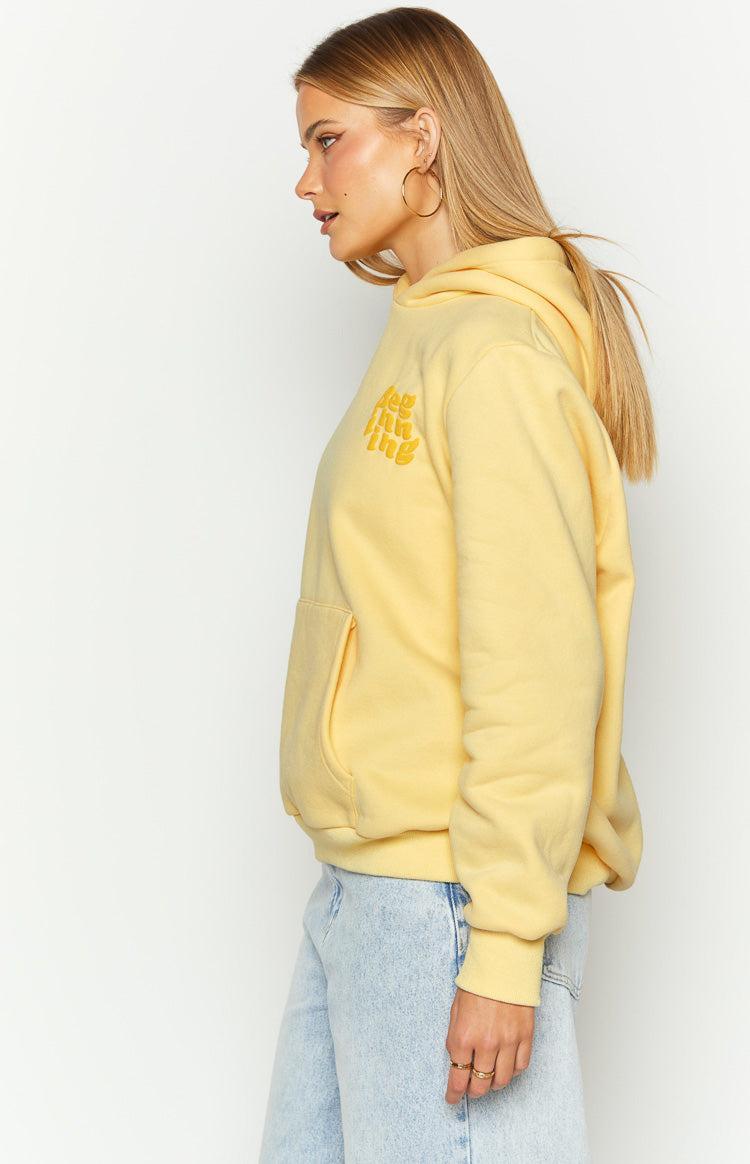 Beginning Yellow Snuggle Bubble Hoodie Product Image