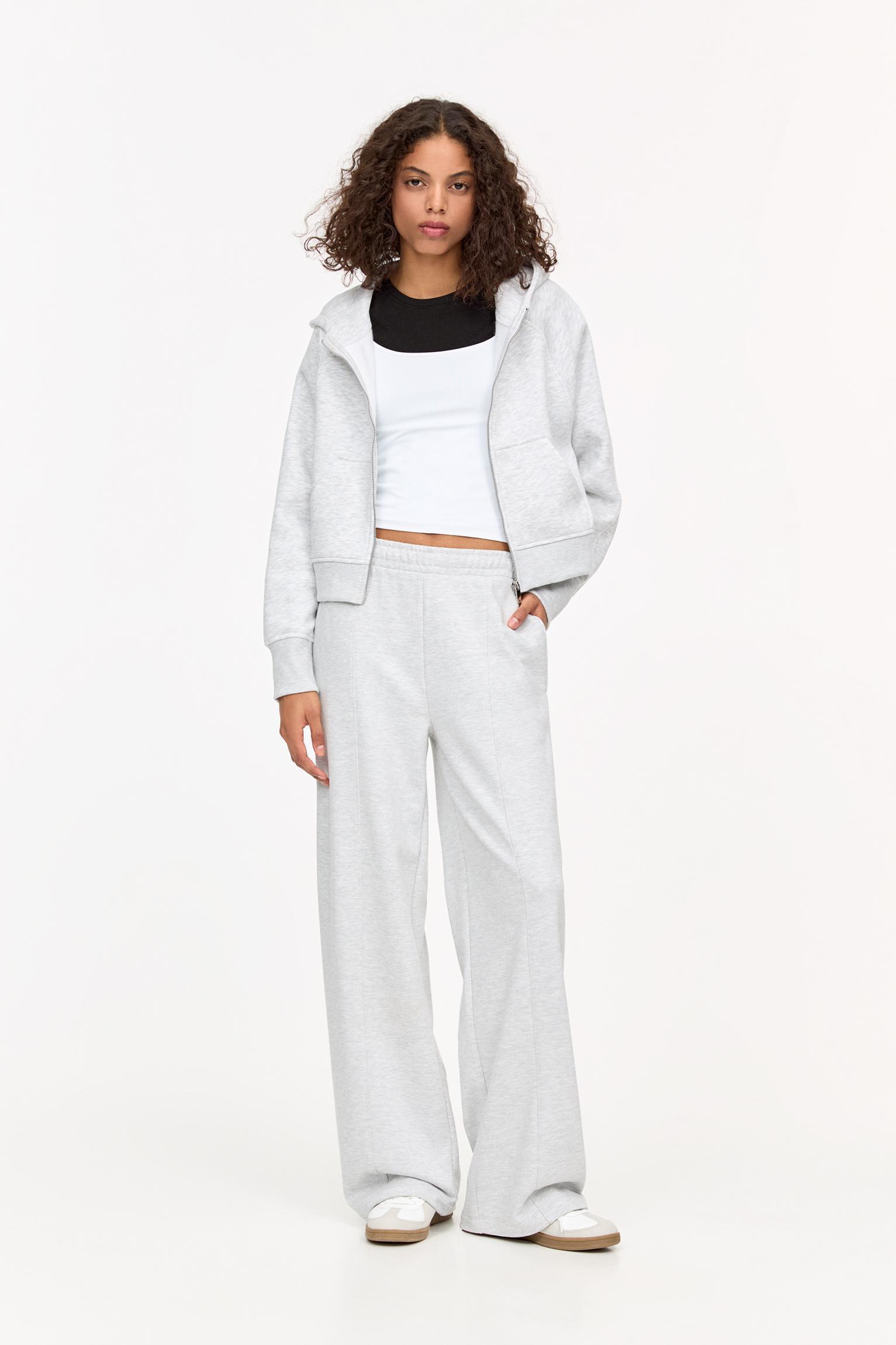 Wide leg tracksuit pants Product Image