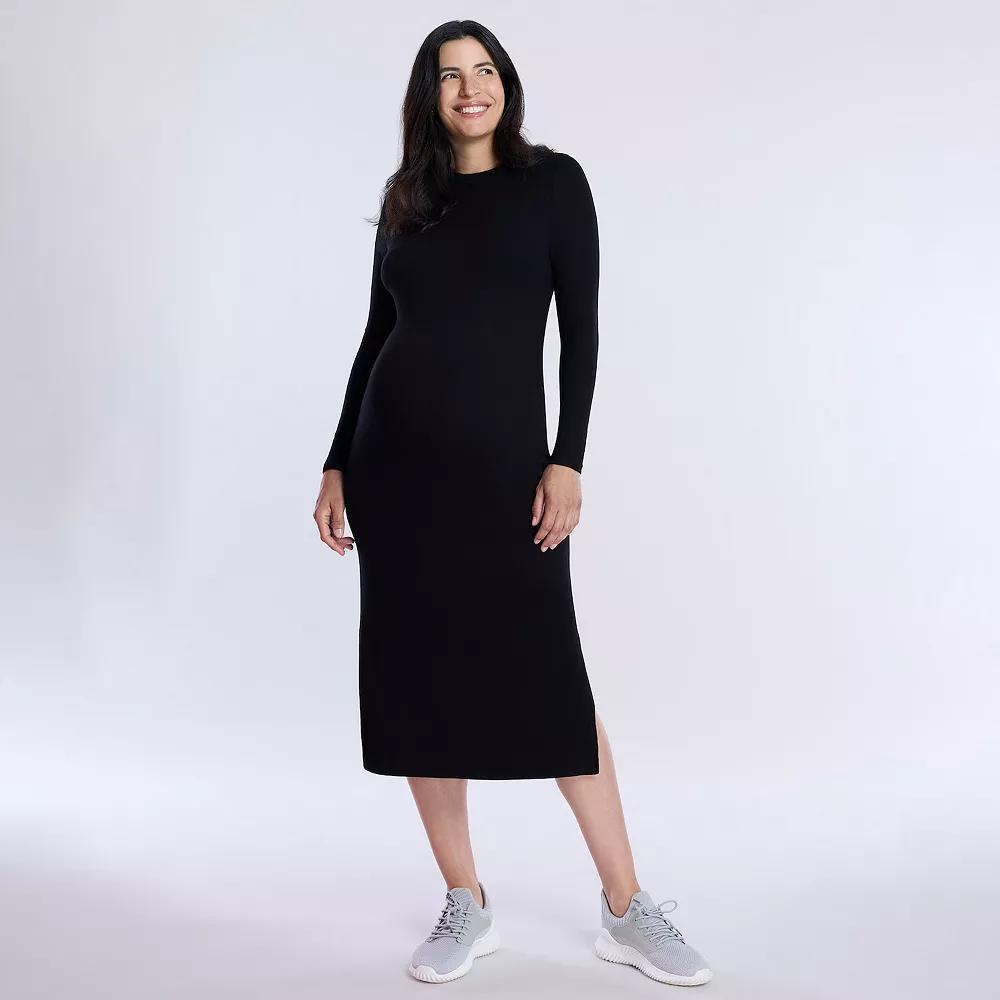 Maternity Motherhood® Rib Column Midi Dress, Women's,  Product Image