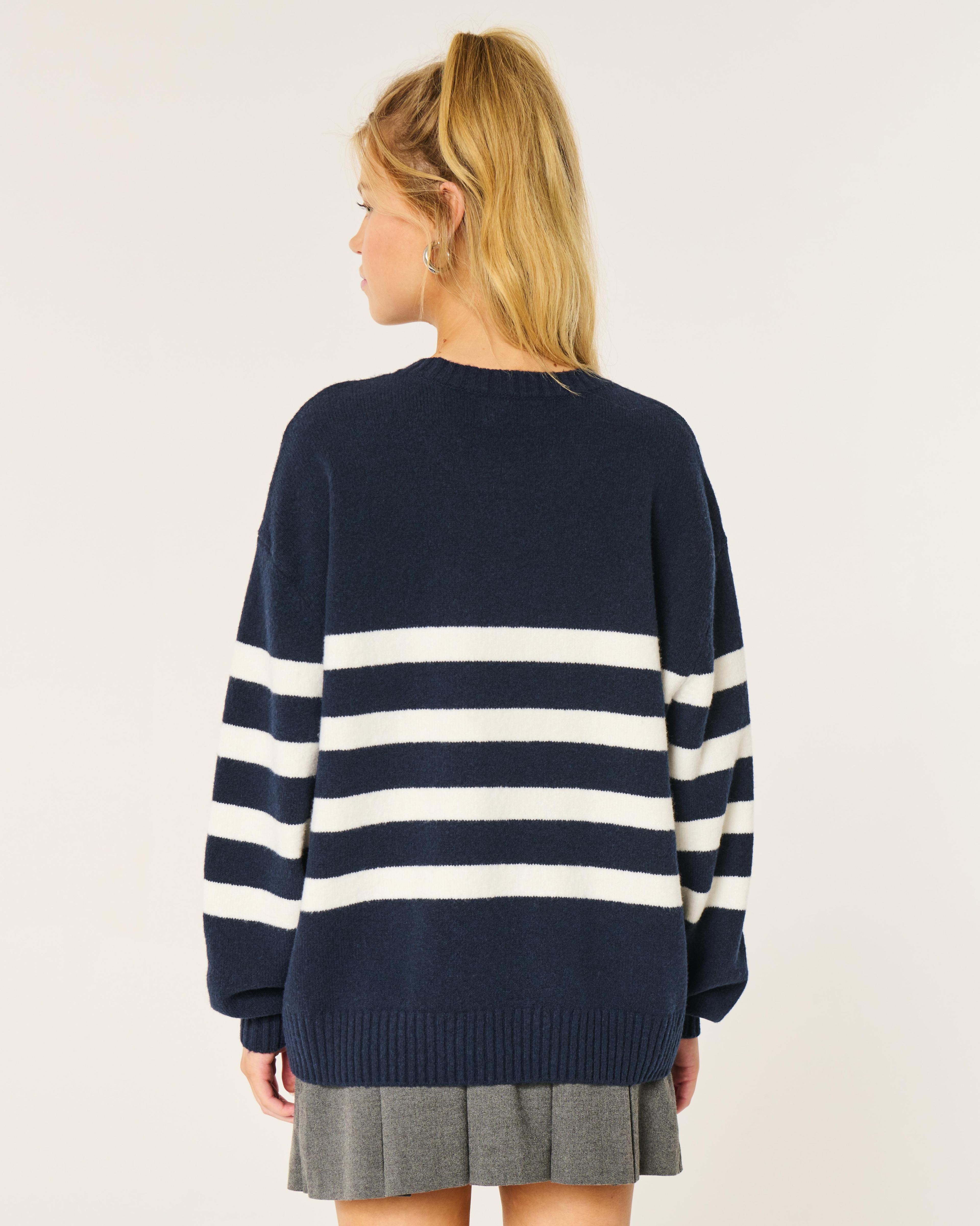 Hollister Comfy Cloud Oversized Crew Sweater Product Image