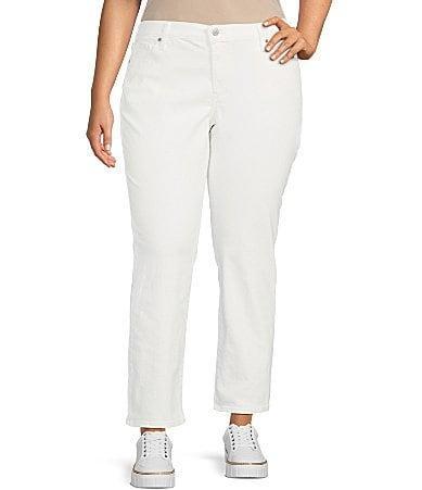 Levis 414 Plus Size Classic Mid Rise Straight Leg Stretch Denim Jeans Product Image