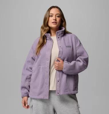 Columbia Womens Cloud Point Snap Fleece Jacket - Plus Size- Product Image