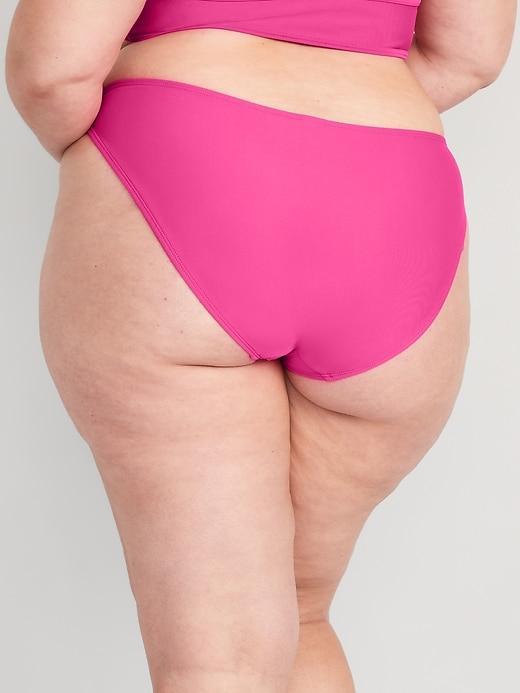 High-Waisted Classic Bikini Swim Bottoms Product Image