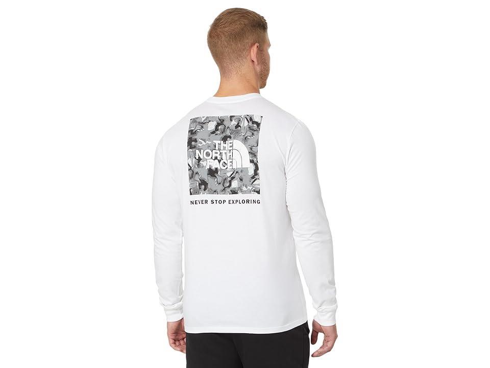 The North Face Men's L/S Box NSE Tee (Muted Pine) Men's T Shirt Product Image