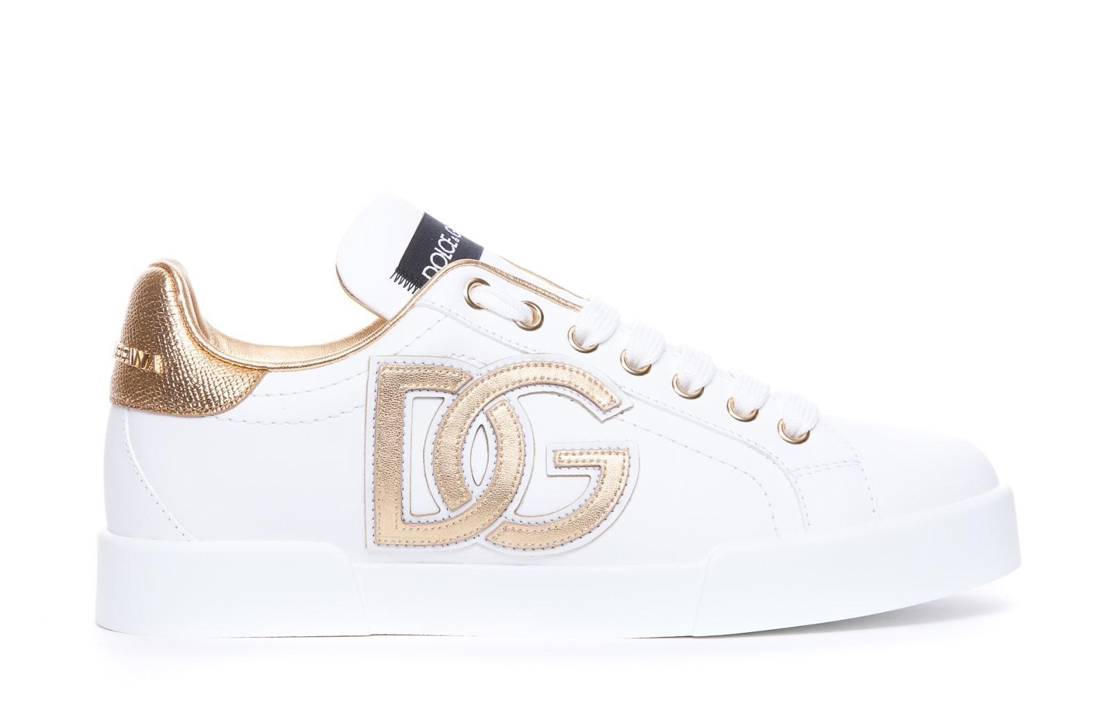 DOLCE & GABBANA Zapatillas - Portofino In Blanco Product Image