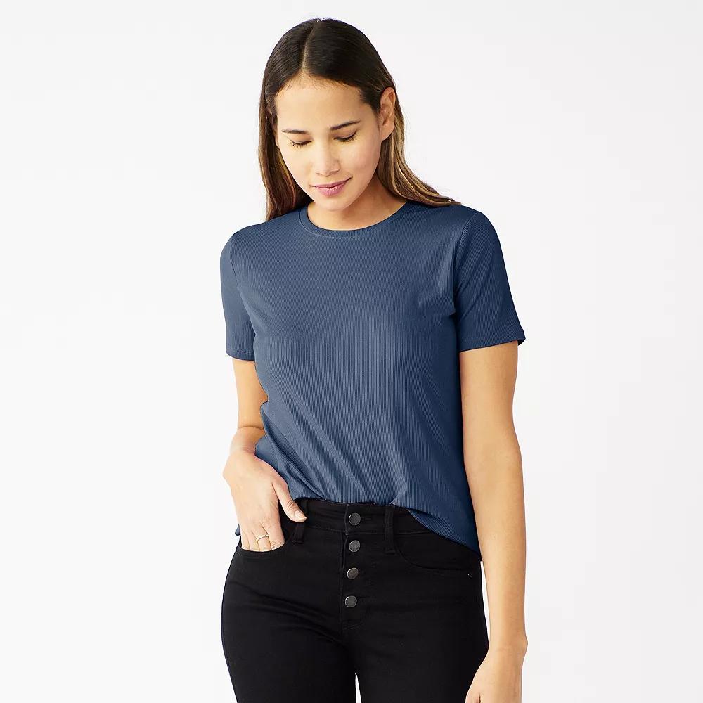 Women's Nine West Essential Crewneck Tee,  Product Image