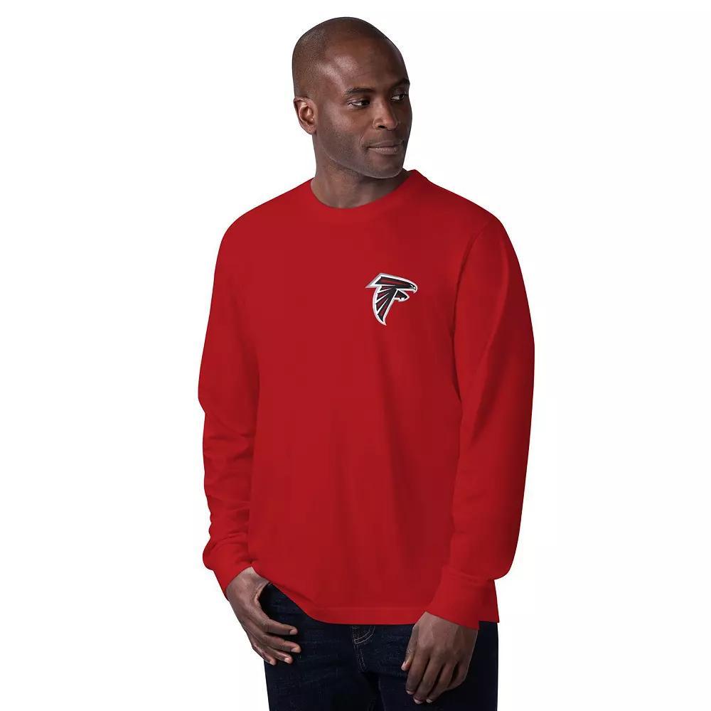 Men's Margaritaville  Red Atlanta Falcons Hail Mary Long Sleeve T-Shirt, Size: Medium Product Image