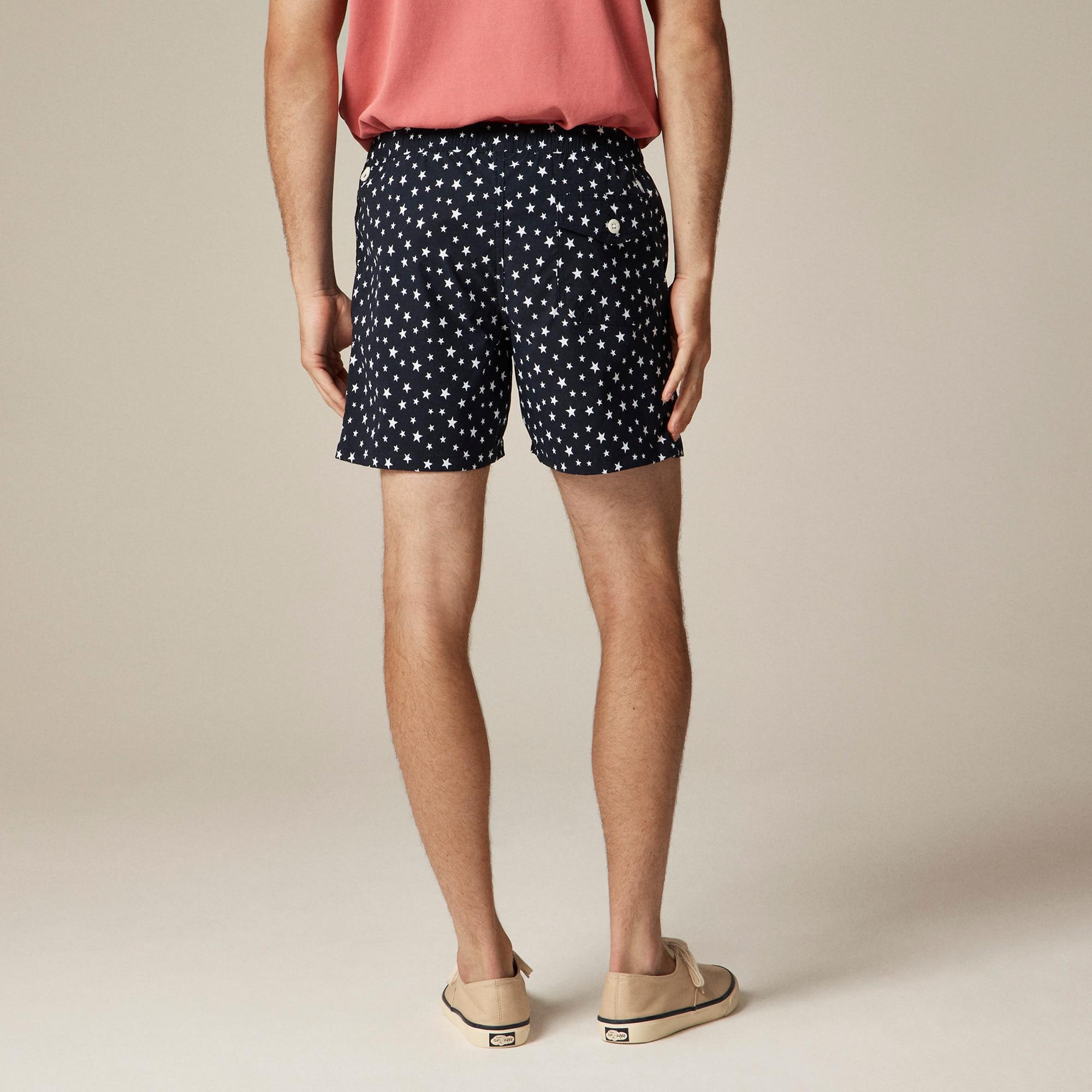 6'' stretch swim trunk in print with ECONYL® nylon Product Image