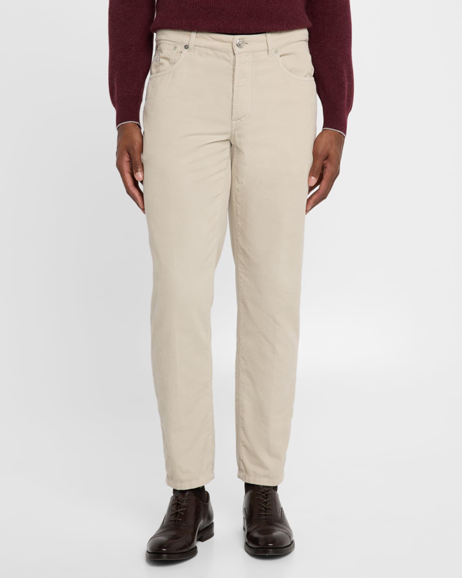 Men's Fine Wale Corduroy Trousers Product Image