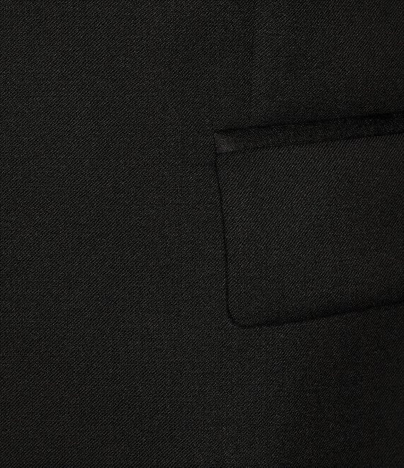 Hugo Boss Slim Fit Flat Front Solid Pattern 2-Piece Suit Product Image