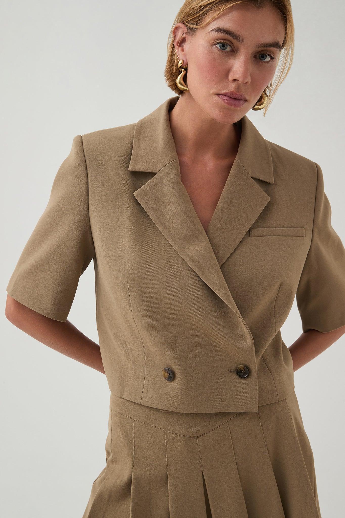 Remi Cropped Blazer Product Image