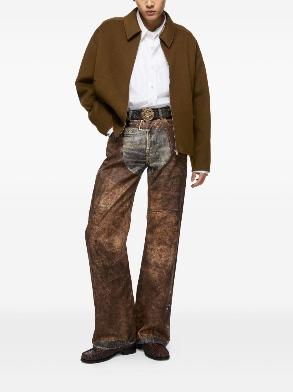 zip-front jacket Product Image