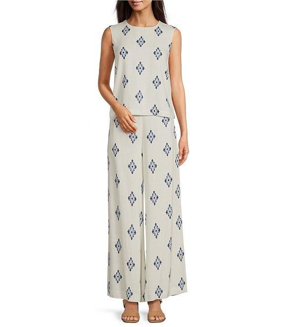 Alex Marie Coordinating Remi Linen Sleeveless Blouse Product Image