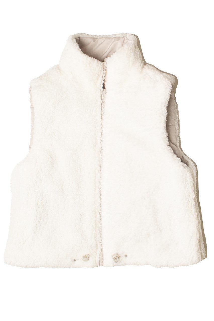 Reversible Sherpa Puffer Vest Product Image