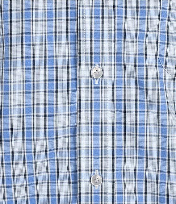 Daniel Cremieux Signature Label Poplin Glen Plaid Short Sleeve Woven Shirt Product Image