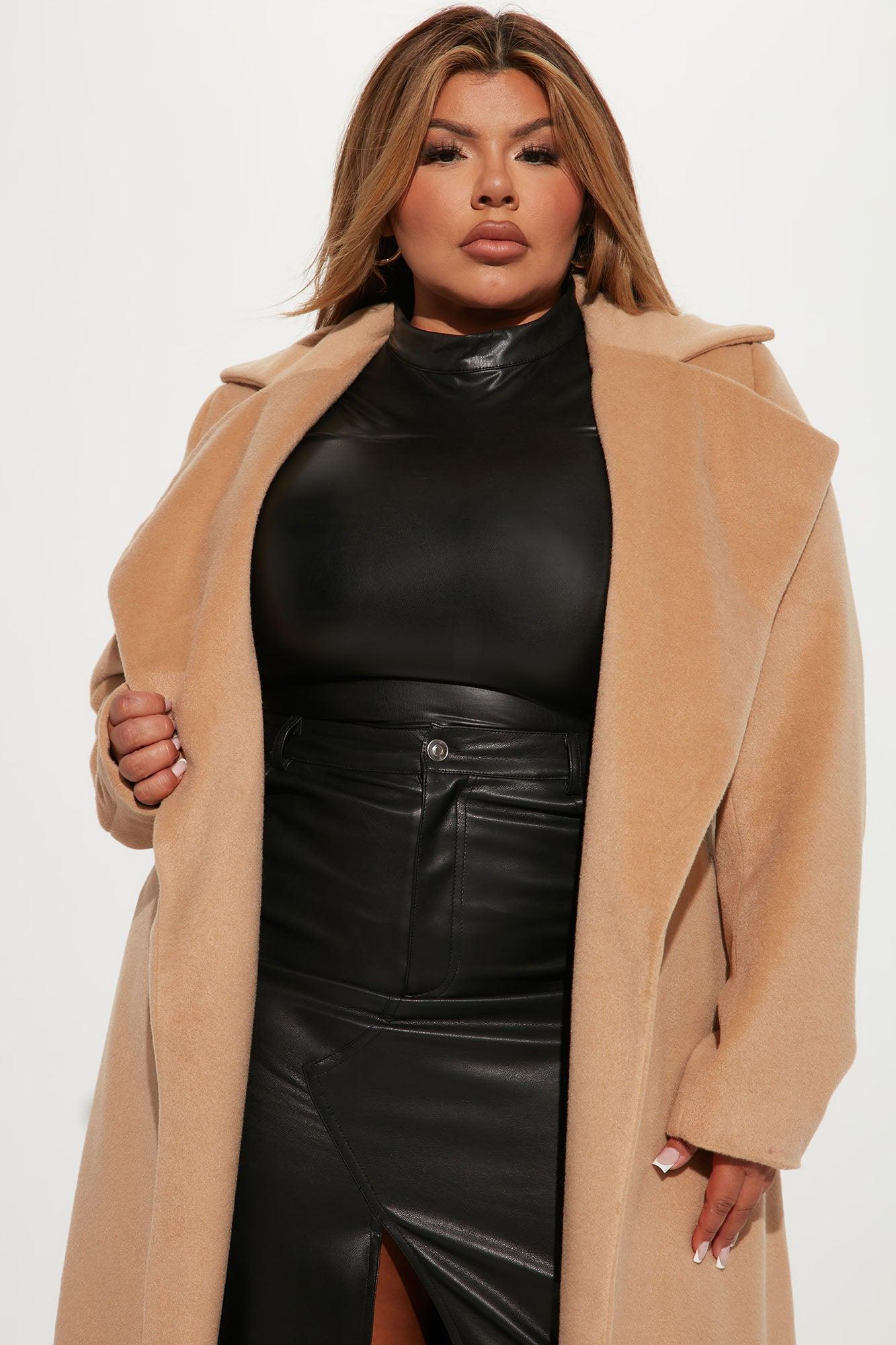 Soho Chic Coat - Camel Product Image