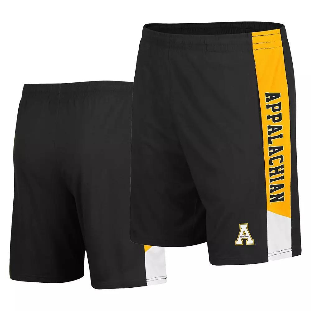 Men's Colosseum Black Appalachian State Mountaineers Wonkavision Shorts, Size: Small, App Black Product Image