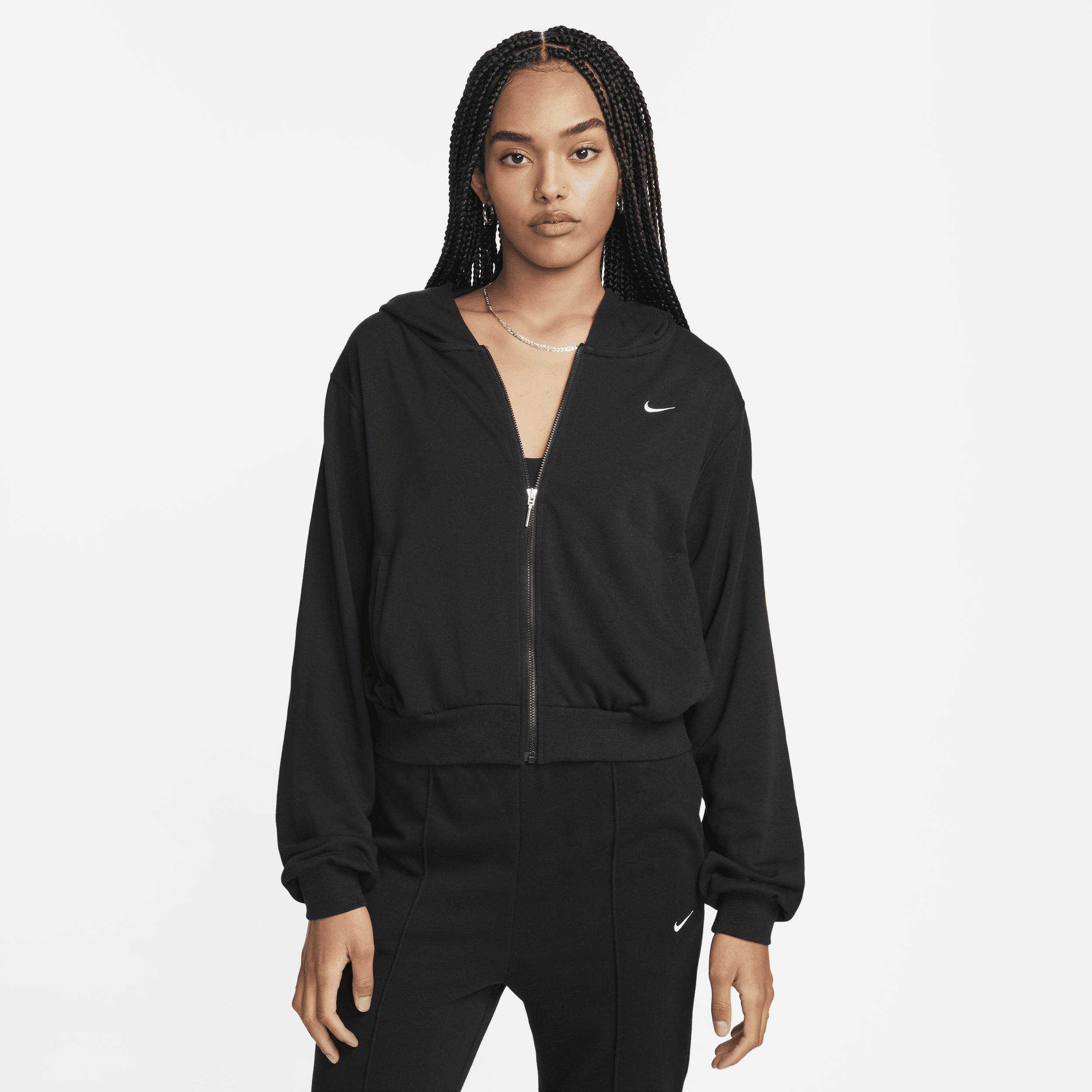 Womens Nike Sportswear Chill Terry Loose Full-Zip French Terry Hoodie Product Image