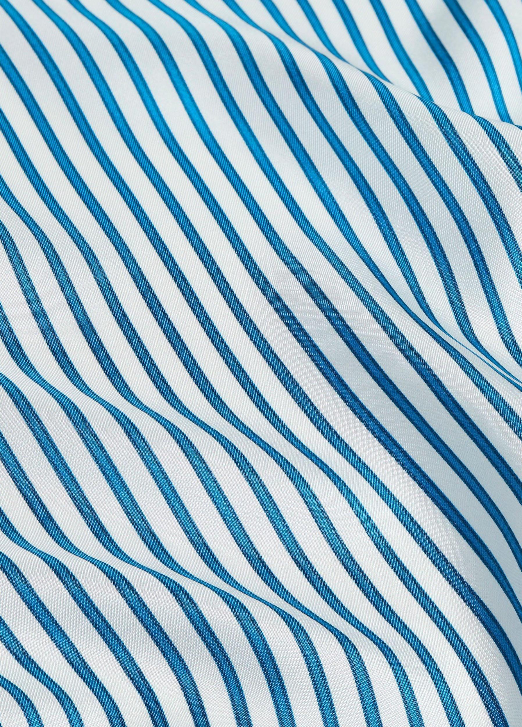 Sowing Stripe Silk Twill Scarf Product Image