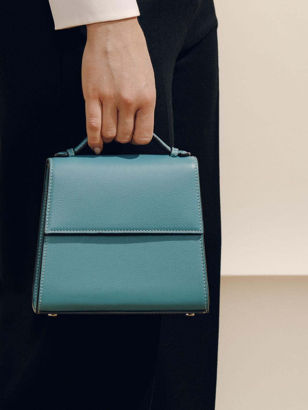 Small Top Handle in Nappa Product Image