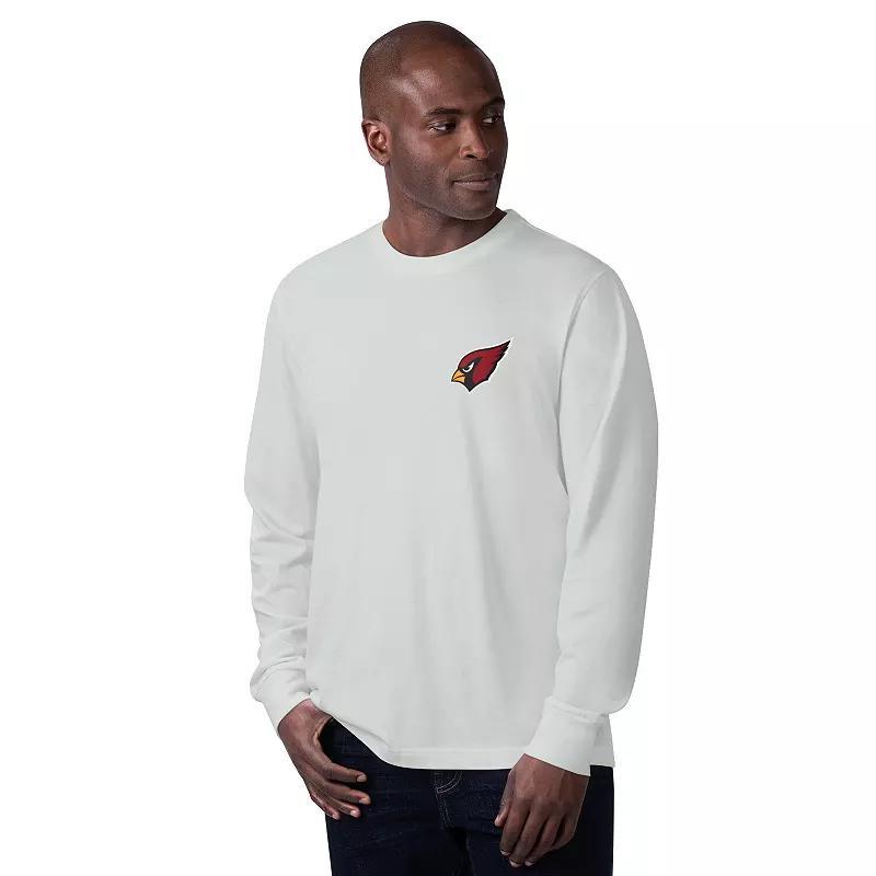 Men's Margaritaville  Gray Arizona Cardinals Gametime Long Sleeve T-Shirt, Size: Medium, Grey Product Image