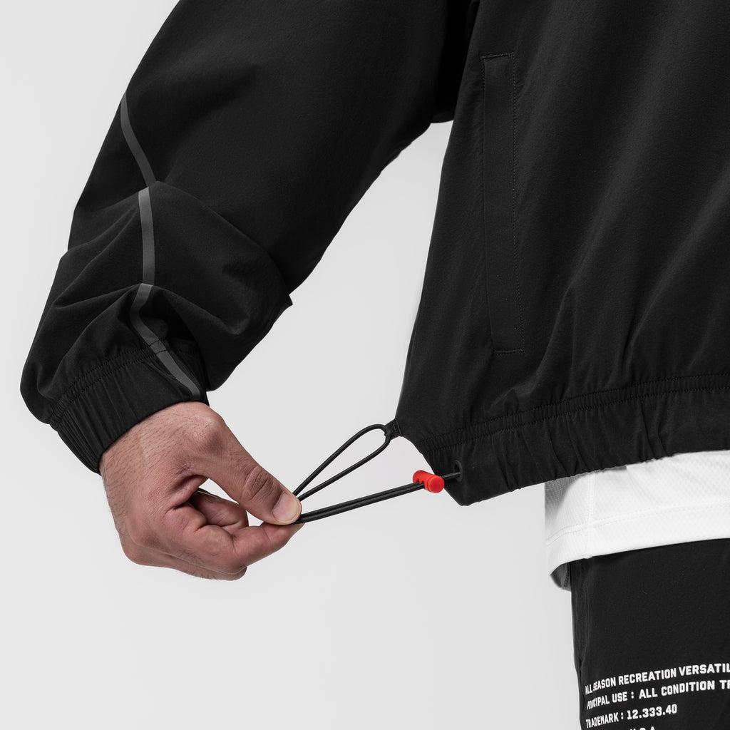 0950. Aerotex™ Track Jacket - Black/Black Product Image