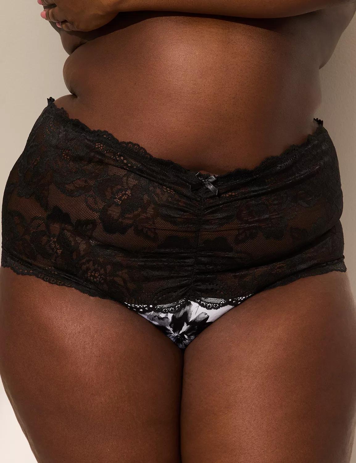 Lace Wide-Side Thong Product Image