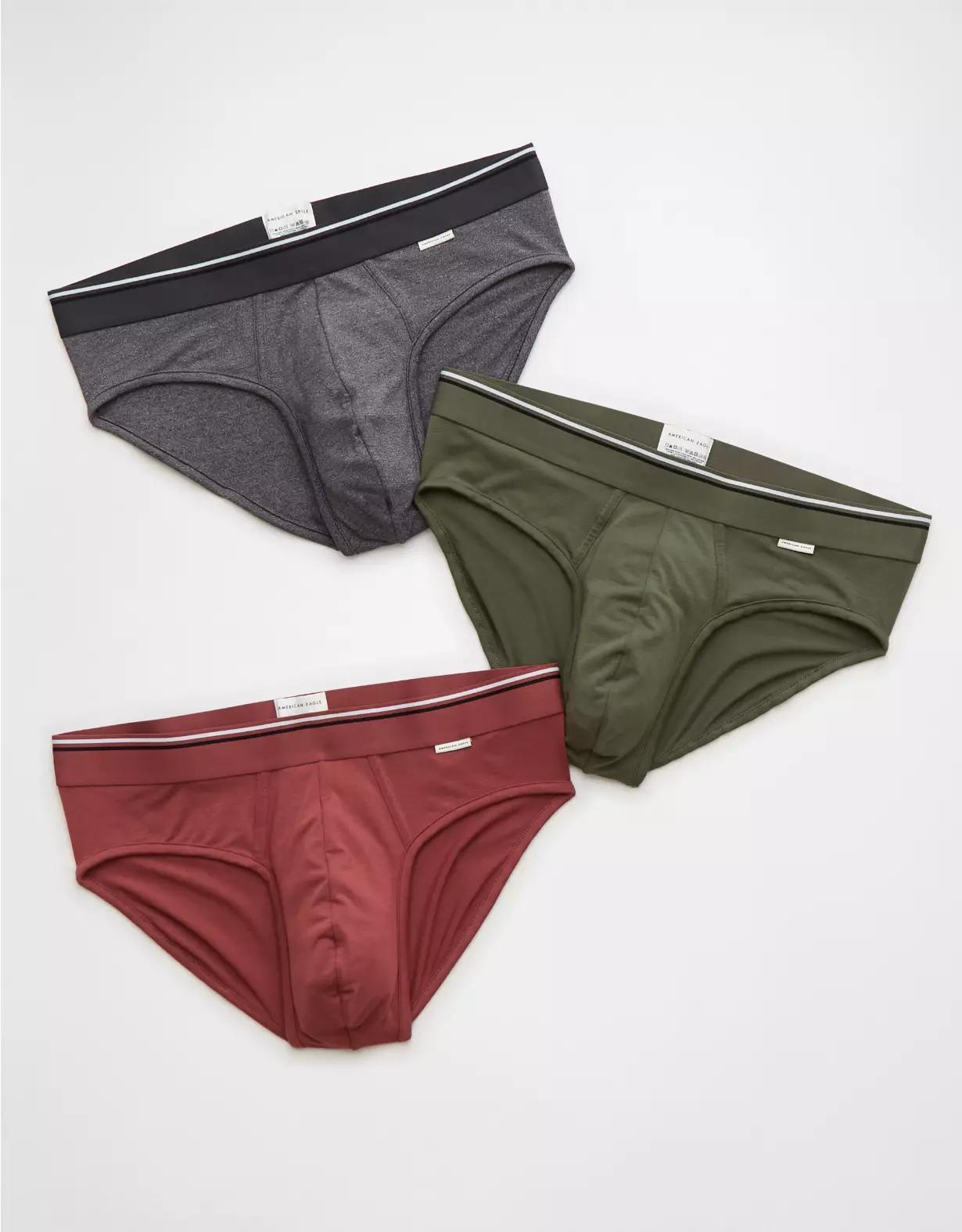 AEO Men's Ultra Soft Brief 3-Pack Product Image