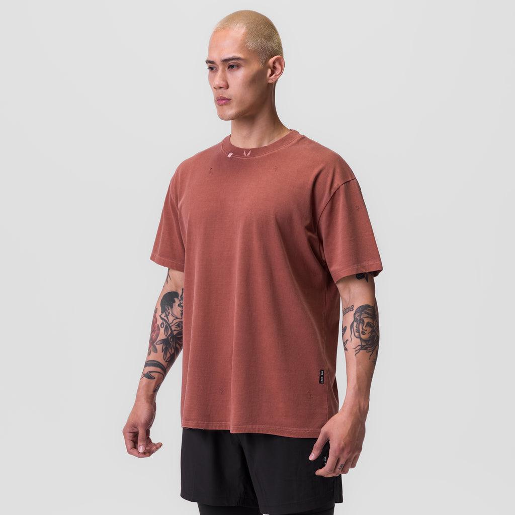 0797. Tech Essential™ Relaxed Tee - Faded Brick Product Image