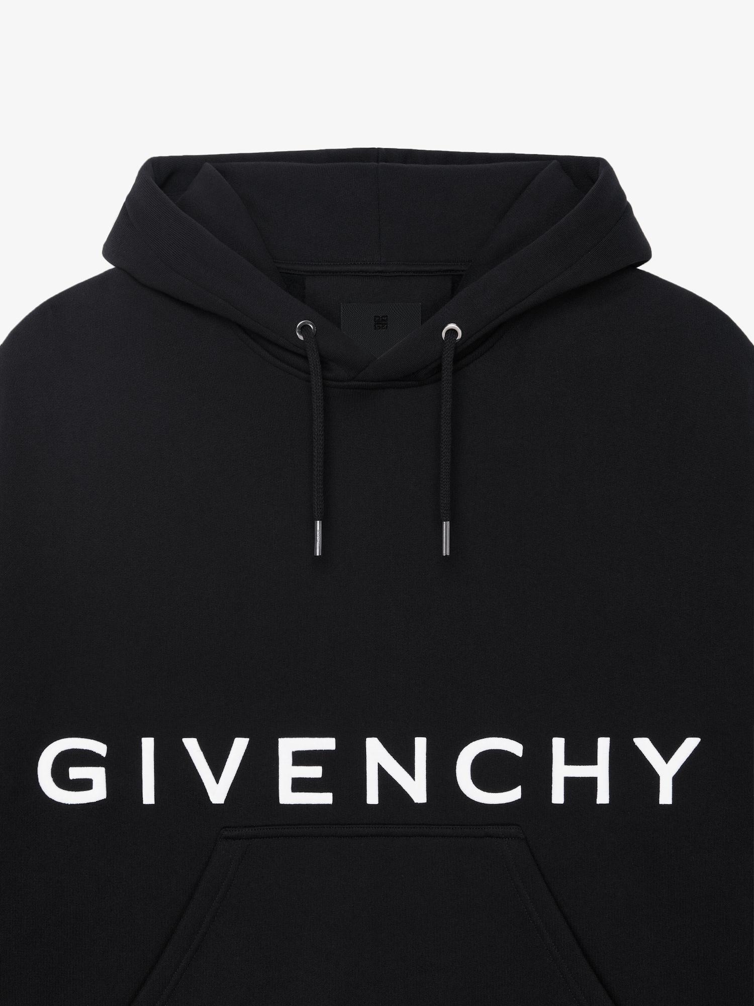 GIVENCHY 4G slim fit hoodie in fleece Product Image