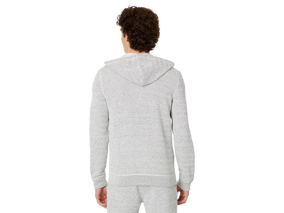 Faherty Whitewater Full Zip Hoodie (Grey Shell Loop) Men's Sweatshirt Product Image