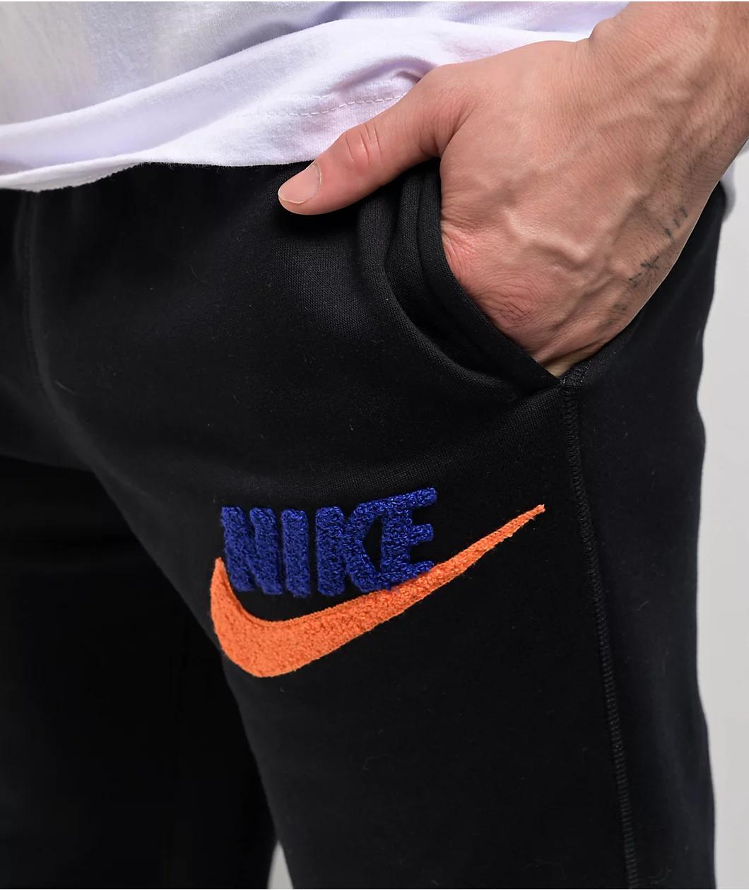 Nike Sportswear Club Fleece Black Jogger Sweatpants Product Image