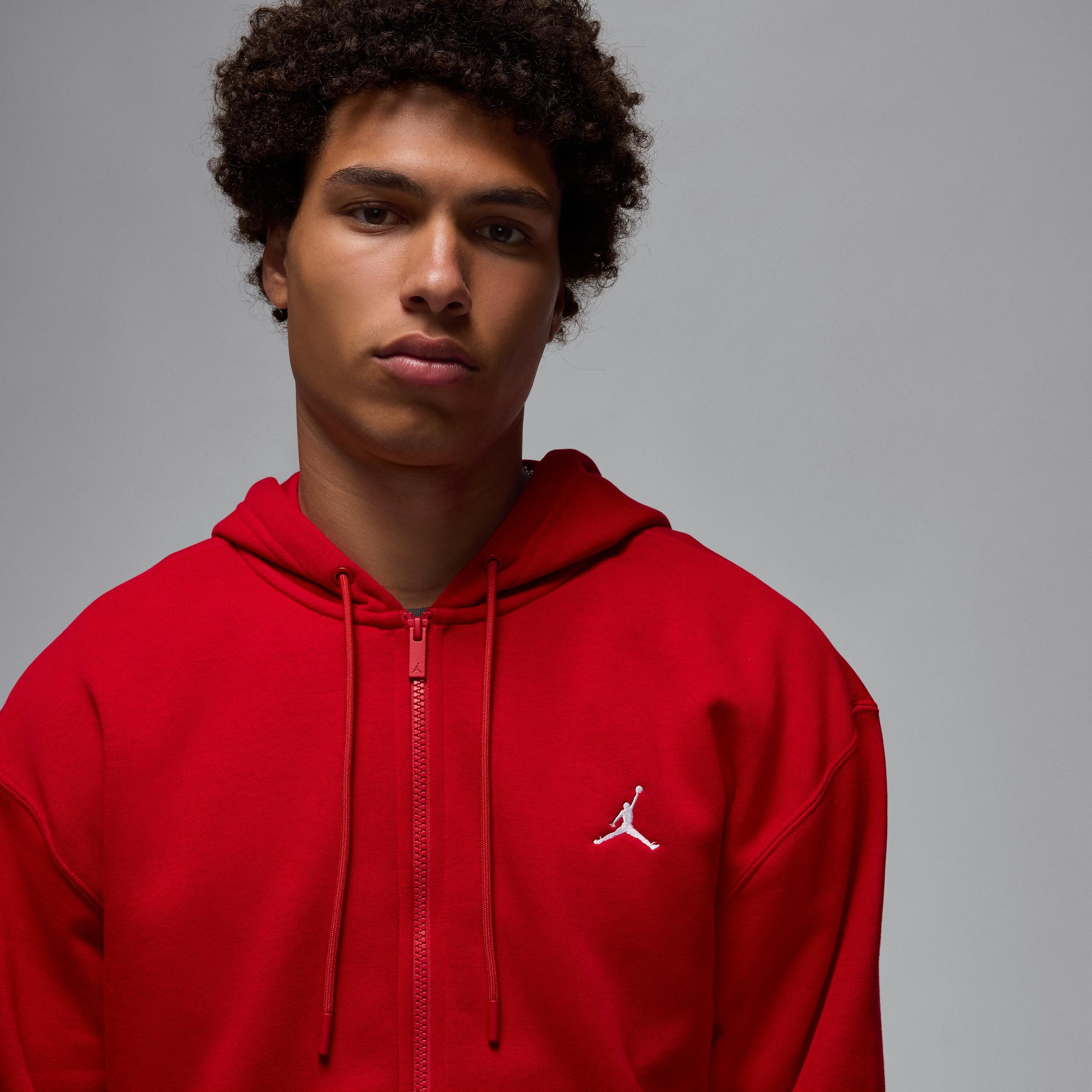 Mens Jordan Brooklyn Fleece Full-zip Hoodie | FV7289-050 Product Image